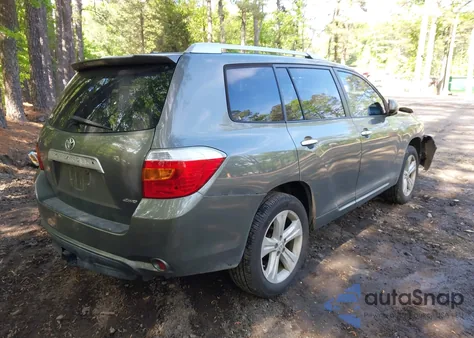 2010 Toyota Highlander Limited V6 from USA, damaged, VIN 5TDDK3EH1AS022518